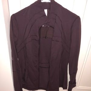 Maroon Lululemon jacket